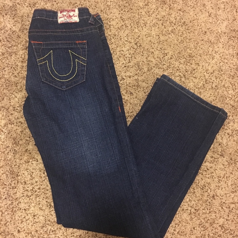 True religion Johnny boot cut jeans size 27
